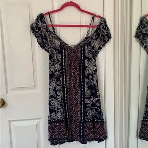 Navy blue sundress